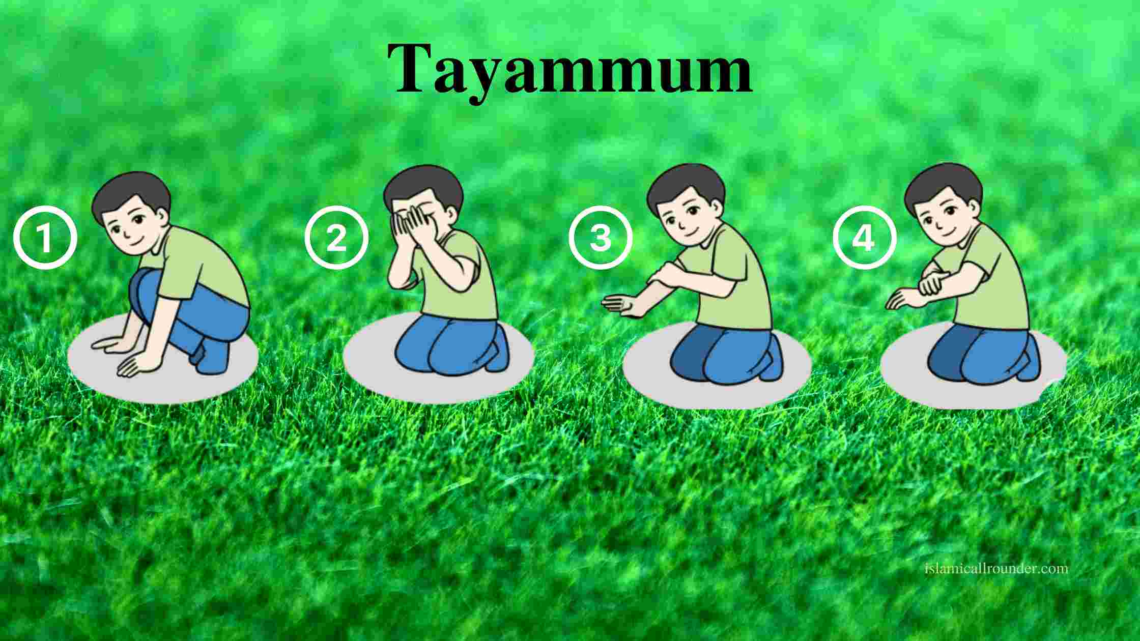 How to do Tayammum Hanafi