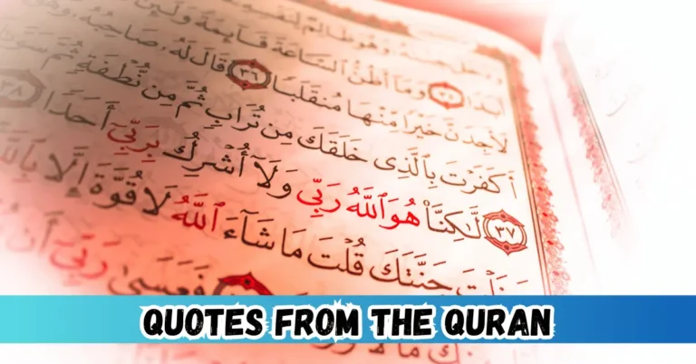 Quotes from the Quran