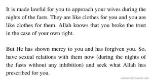 Can You Have Sex During Ramadan? Understanding The Guidelines And