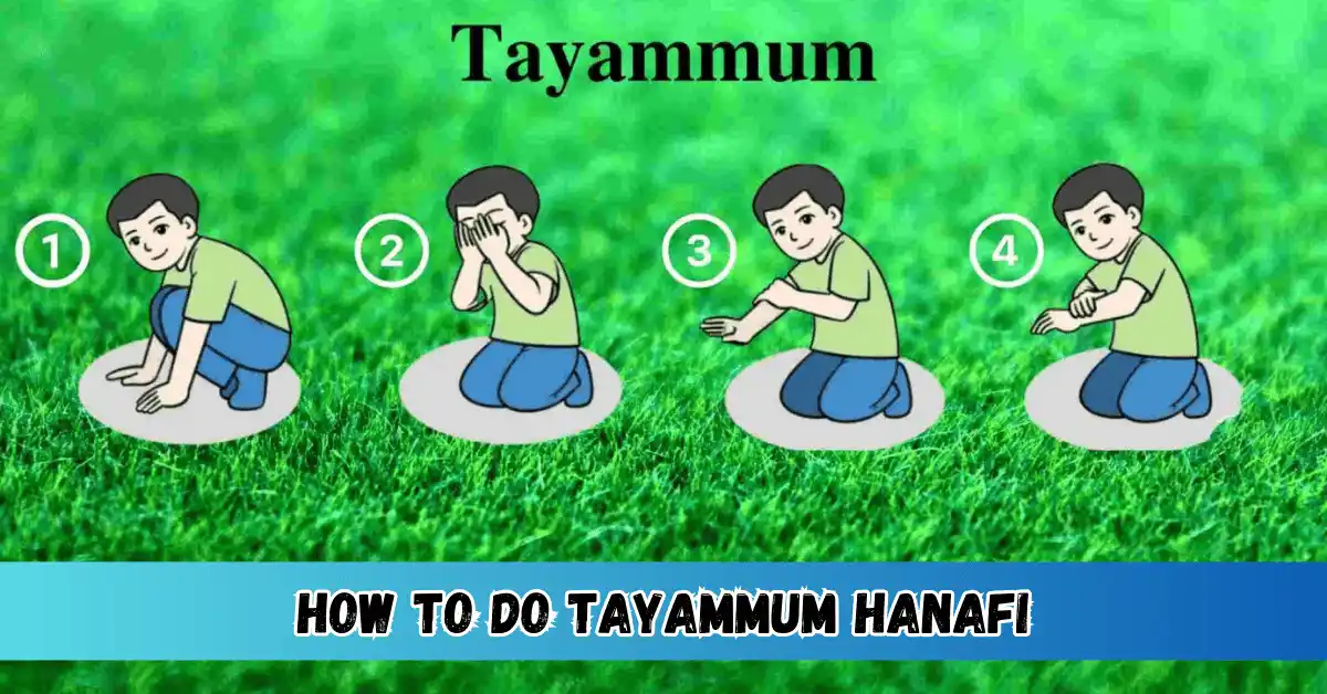 How to do Tayammum Hanafi