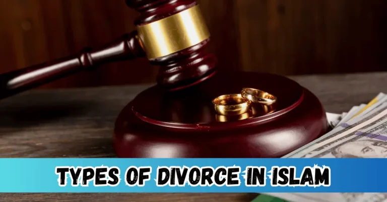 Types of Divorce in islam Full guidance