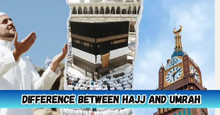 Difference between Hajj and Umrah